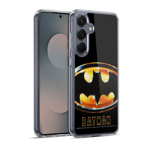 Batman (1989) Key Art Poster Soft Gel Case for Samsung Galaxy S25+ & MagSafe