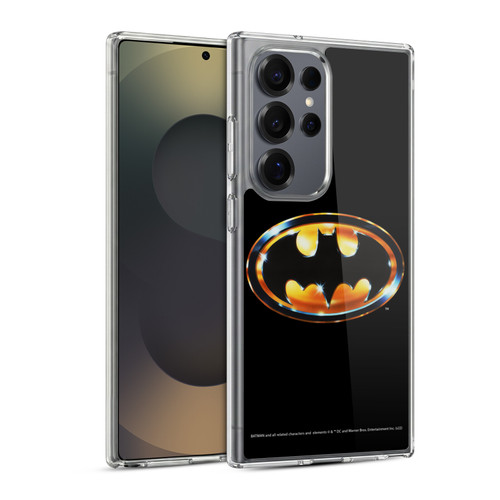 Batman (1989) Key Art Logo Soft Gel Case for Samsung Galaxy S25 Ultra & MagSafe