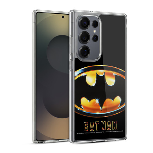 Batman (1989) Key Art Poster Soft Gel Case for Samsung Galaxy S25 Ultra & MagSafe