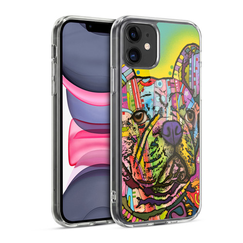 Dean Russo Dogs French Bulldog Soft Gel Case for Apple iPhone 11