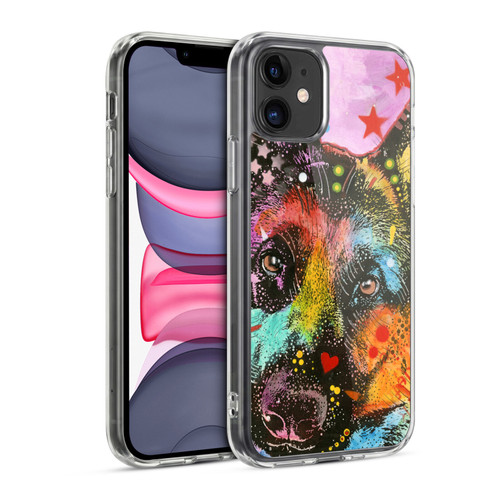 Dean Russo Dogs German Shepherd Soft Gel Case for Apple iPhone 11