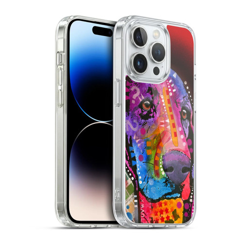 Dean Russo Dogs Basset Hound Soft Gel Case for Apple iPhone 14 Pro & MagSafe