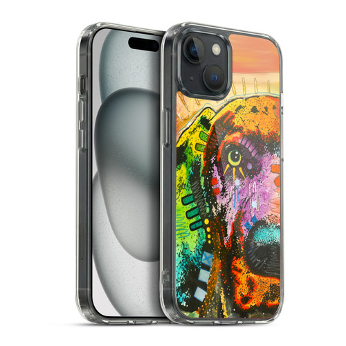 Dean Russo Dogs Lab Soft Gel Case for Apple iPhone 15 Plus & MagSafe