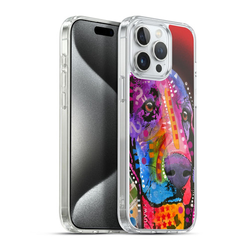 Dean Russo Dogs Basset Hound Soft Gel Case for Apple iPhone 15 Pro Max & MagSafe