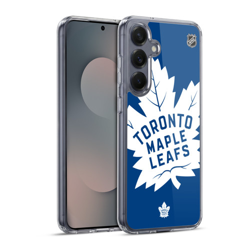 NHL Toronto Maple Leafs Oversized Soft Gel Case for Samsung Galaxy S25+ & MagSafe