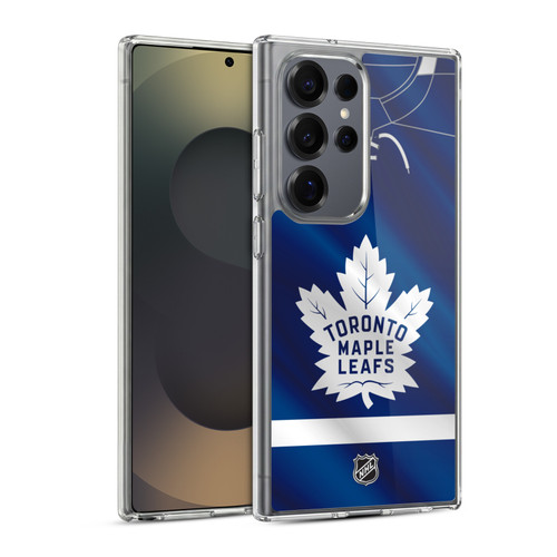 NHL Toronto Maple Leafs Jersey Soft Gel Case for Samsung Galaxy S25 Ultra & MagSafe
