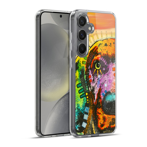 Dean Russo Dogs Lab Soft Gel Case for Samsung Galaxy S24+ 5G & MagSafe