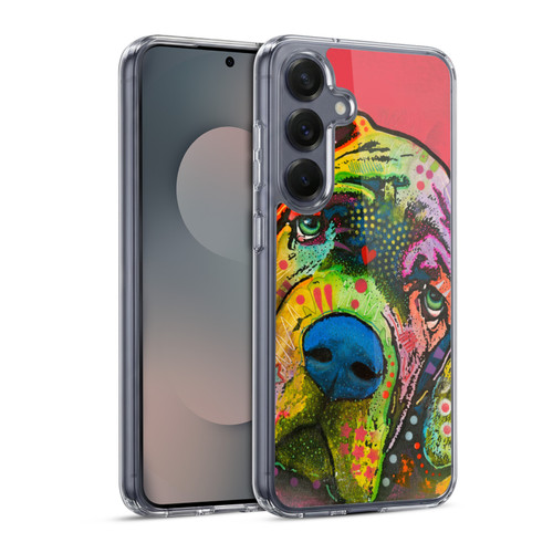 Dean Russo Dogs Mastiff Soft Gel Case for Samsung Galaxy S25 & MagSafe