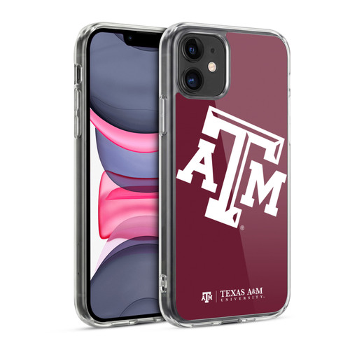 Texas A&M University TAMU Texas A&m University Oversized Soft Gel Case for Apple iPhone 11