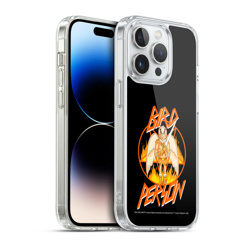 Rick And Morty Season 1 & 2 Graphics Birdperson Soft Gel Case for Apple iPhone 13 Pro & MagSafe
