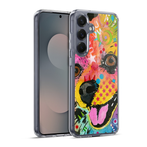 Dean Russo Dogs Pomeranian Soft Gel Case for Samsung Galaxy S25+ & MagSafe