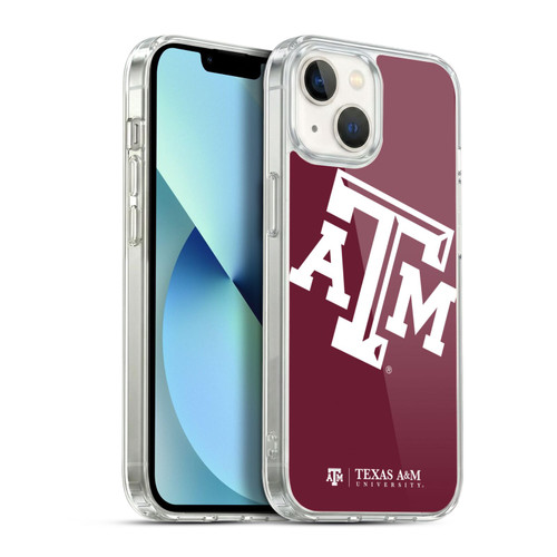 Texas A&M University TAMU Texas A&m University Oversized Soft Gel Case for Apple iPhone 13