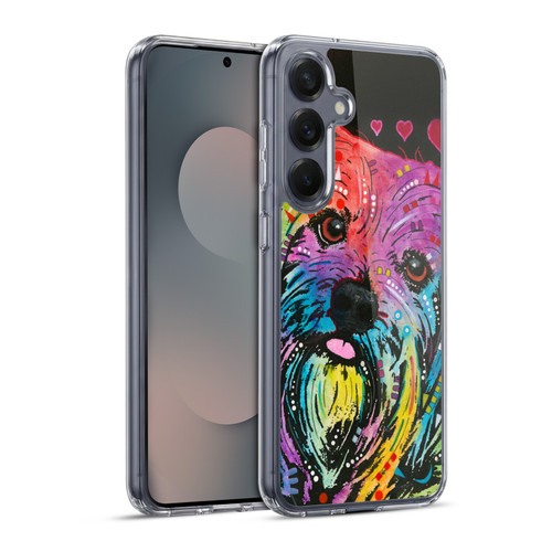 Dean Russo Dogs Yorkie Soft Gel Case for Samsung Galaxy S25+ & MagSafe