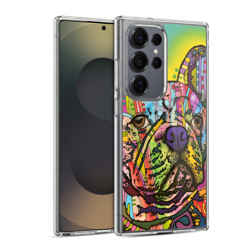 Dean Russo Dogs French Bulldog Soft Gel Case for Samsung Galaxy S25 Ultra & MagSafe