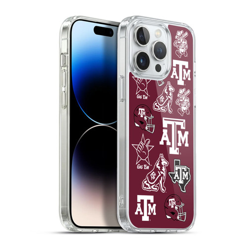 Texas A&M University TAMU Texas A&m University Collage Soft Gel Case for Apple iPhone 13 Pro Max & MagSafe