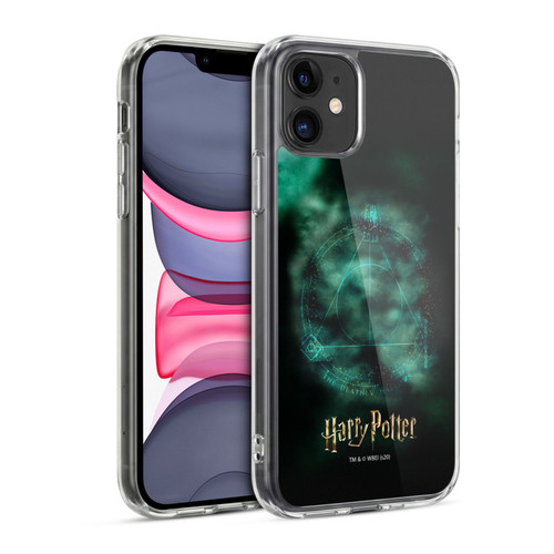 Harry Potter Deathly Hallows XXXV Triangle Symbol Soft Gel Case for Apple iPhone 11