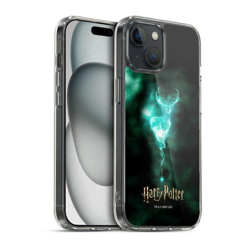 Harry Potter Deathly Hallows XXXV Stag Expecto Patronum Soft Gel Case for Apple iPhone 15 & MagSafe