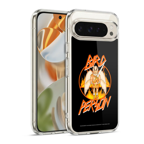 Rick And Morty Season 1 & 2 Graphics Birdperson Soft Gel Case for Google Pixel 9 / Pixel 9 Pro