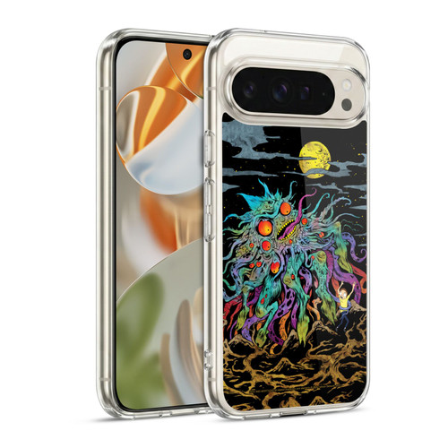 Rick And Morty Season 1 & 2 Graphics The Dunrick Horror Soft Gel Case for Google Pixel 9 / Pixel 9 Pro