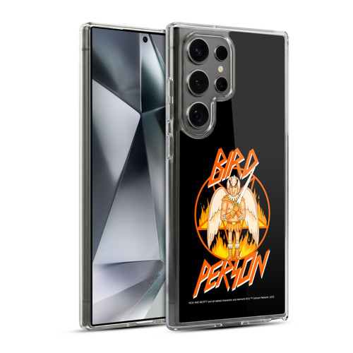 Rick And Morty Season 1 & 2 Graphics Birdperson Soft Gel Case for Samsung Galaxy S24 Ultra 5G & MagSafe