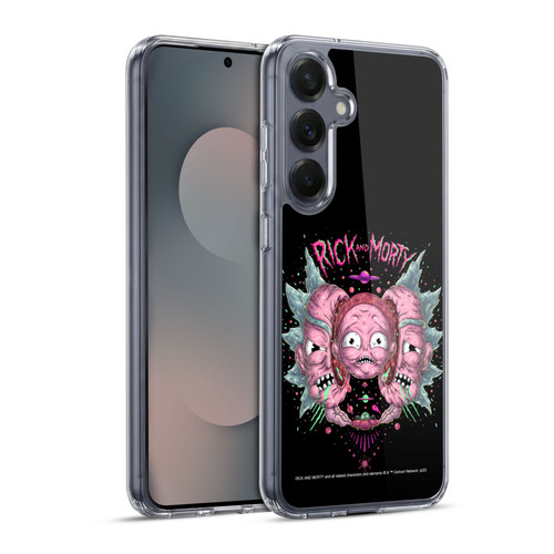 Rick And Morty Season 1 & 2 Graphics Intergalactic Escapades Soft Gel Case for Samsung Galaxy S25+ & MagSafe