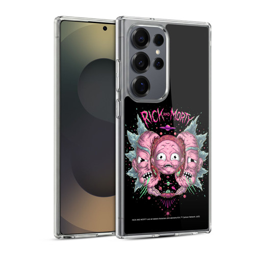 Rick And Morty Season 1 & 2 Graphics Intergalactic Escapades Soft Gel Case for Samsung Galaxy S25 Ultra & MagSafe