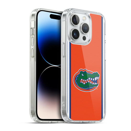 University Of Florida UF University Of Florida Football Jersey Soft Gel Case for Apple iPhone 14 Pro & MagSafe