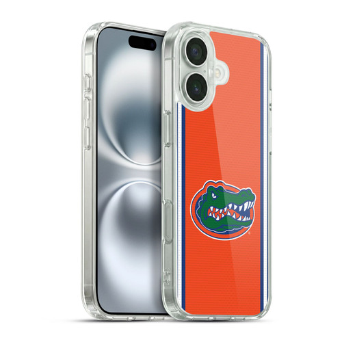 University Of Florida UF University Of Florida Football Jersey Soft Gel Case for Apple iPhone 16 Plus & MagSafe