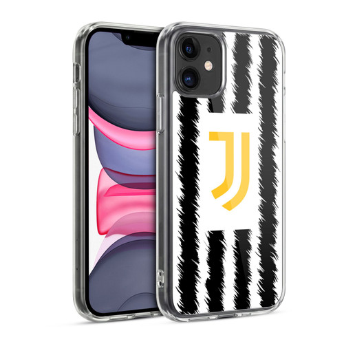 Juventus Football Club 2023/24 Match Kit Home Soft Gel Case for Apple iPhone 11