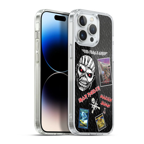 Iron Maiden Graphics Collage Soft Gel Case for Apple iPhone 13 Pro Max & MagSafe