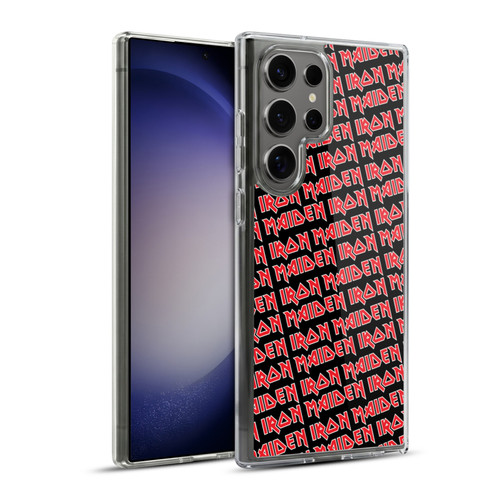 Iron Maiden Graphics Logo Pattern Soft Gel Case for Samsung Galaxy S23 Ultra 5G & MagSafe