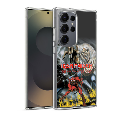 Iron Maiden Graphics The Number Of The Beast Soft Gel Case for Samsung Galaxy S25 Ultra & MagSafe