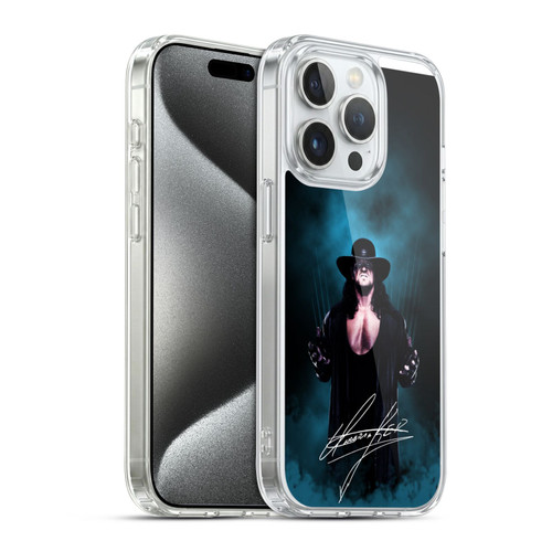 WWE The Undertaker Deadman Signature Soft Gel Case for Apple iPhone 15 Pro & MagSafe