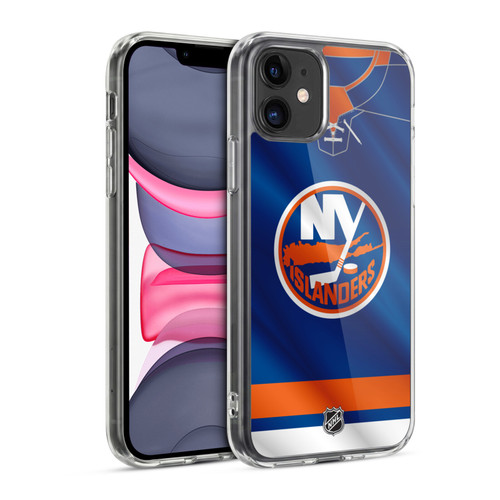 NHL New York Islanders Jersey Soft Gel Case for Apple iPhone 11