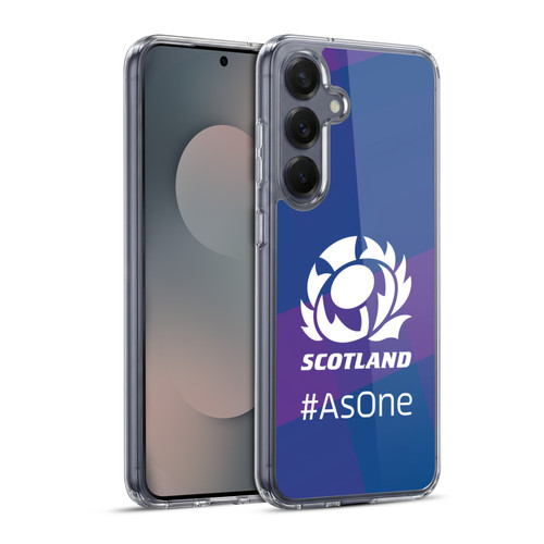 Scotland Rugby Logo 2 As One Soft Gel Case for Samsung Galaxy S25+ & MagSafe