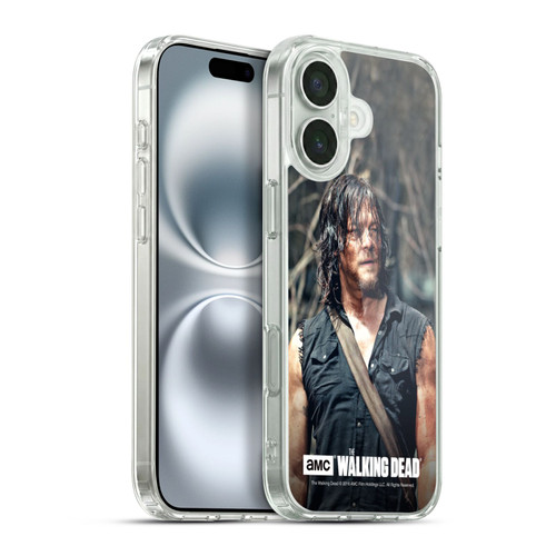 AMC The Walking Dead Daryl Dixon Look Soft Gel Case for Apple iPhone 16 Plus & MagSafe