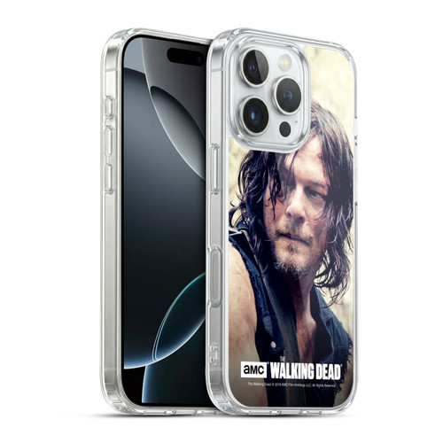 AMC The Walking Dead Daryl Dixon Half Body Soft Gel Case for Apple iPhone 16 Pro & MagSafe