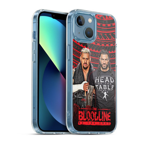 WWE The Bloodline Group Soft Gel Case for Apple iPhone 13 Mini & MagSafe