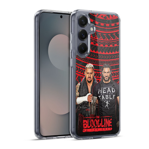 WWE The Bloodline Group Soft Gel Case for Samsung Galaxy S25+ & MagSafe