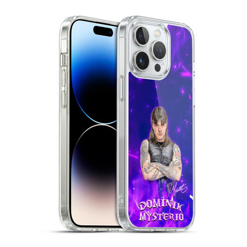 WWE Dominik Mysterio Portrait Soft Gel Case for Apple iPhone 14 Pro Max & MagSafe