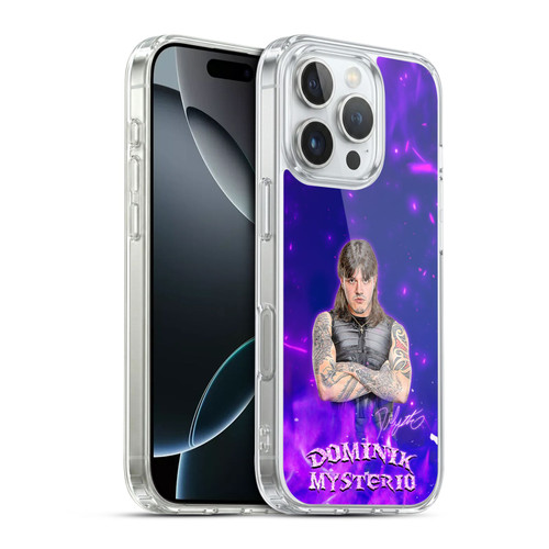 WWE Dominik Mysterio Portrait Soft Gel Case for Apple iPhone 16 Pro & MagSafe