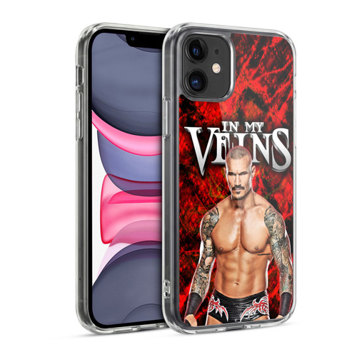 WWE Randy Orton In My Veins Soft Gel Case for Apple iPhone 11