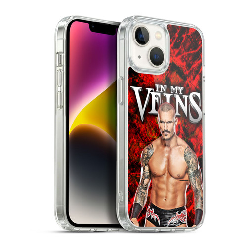 WWE Randy Orton In My Veins Soft Gel Case for Apple iPhone 14