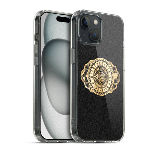 WWE Title Belts Intercontinental Championship Soft Gel Case for Apple iPhone 15 & MagSafe