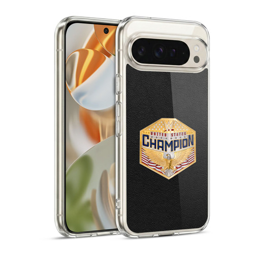 WWE Title Belts United States Championship Soft Gel Case for Google Pixel 9 / Pixel 9 Pro