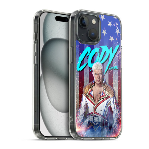 WWE Cody Rhodes Graphics Cody Rhodes Soft Gel Case for Apple iPhone 15 & MagSafe