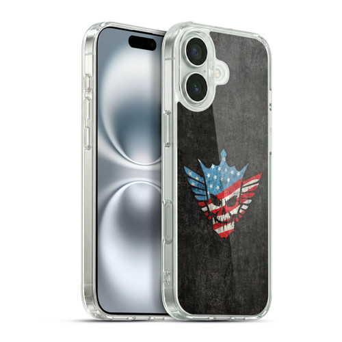 WWE Cody Rhodes Graphics American Nightmare Logo Soft Gel Case for Apple iPhone 16 Plus & MagSafe