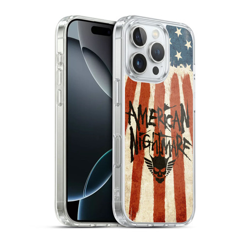 WWE Cody Rhodes Graphics American Nightmare Flag Soft Gel Case for Apple iPhone 16 Pro & MagSafe
