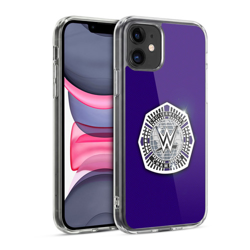 WWE Title Belts Cruiserweight Champion Soft Gel Case for Apple iPhone 11