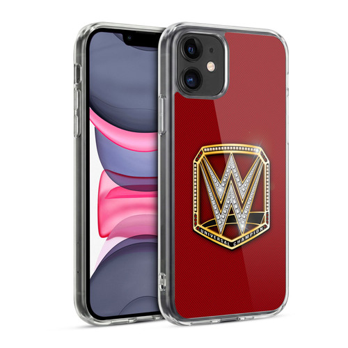 WWE Title Belts Universal Champion Soft Gel Case for Apple iPhone 11